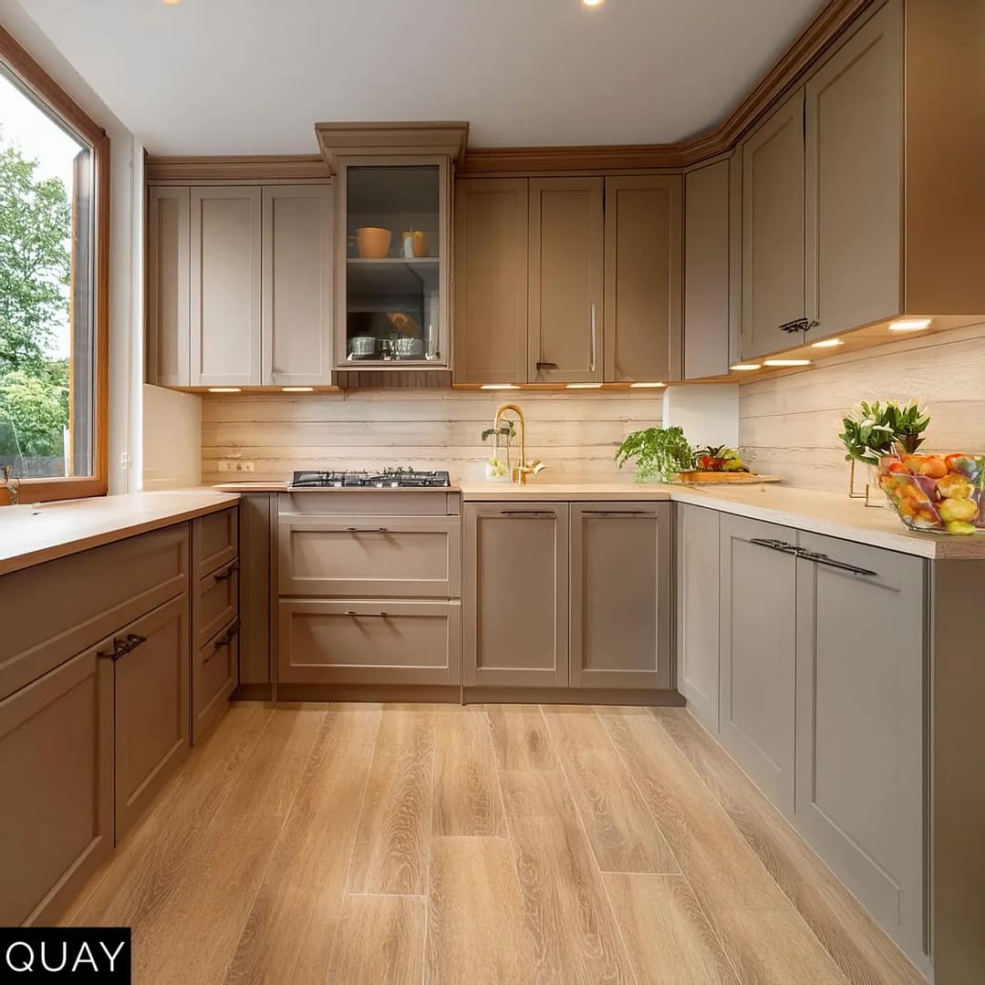 Pull-out drawer kitchen storage solution used in a small Vancouver condo kitchen renovation