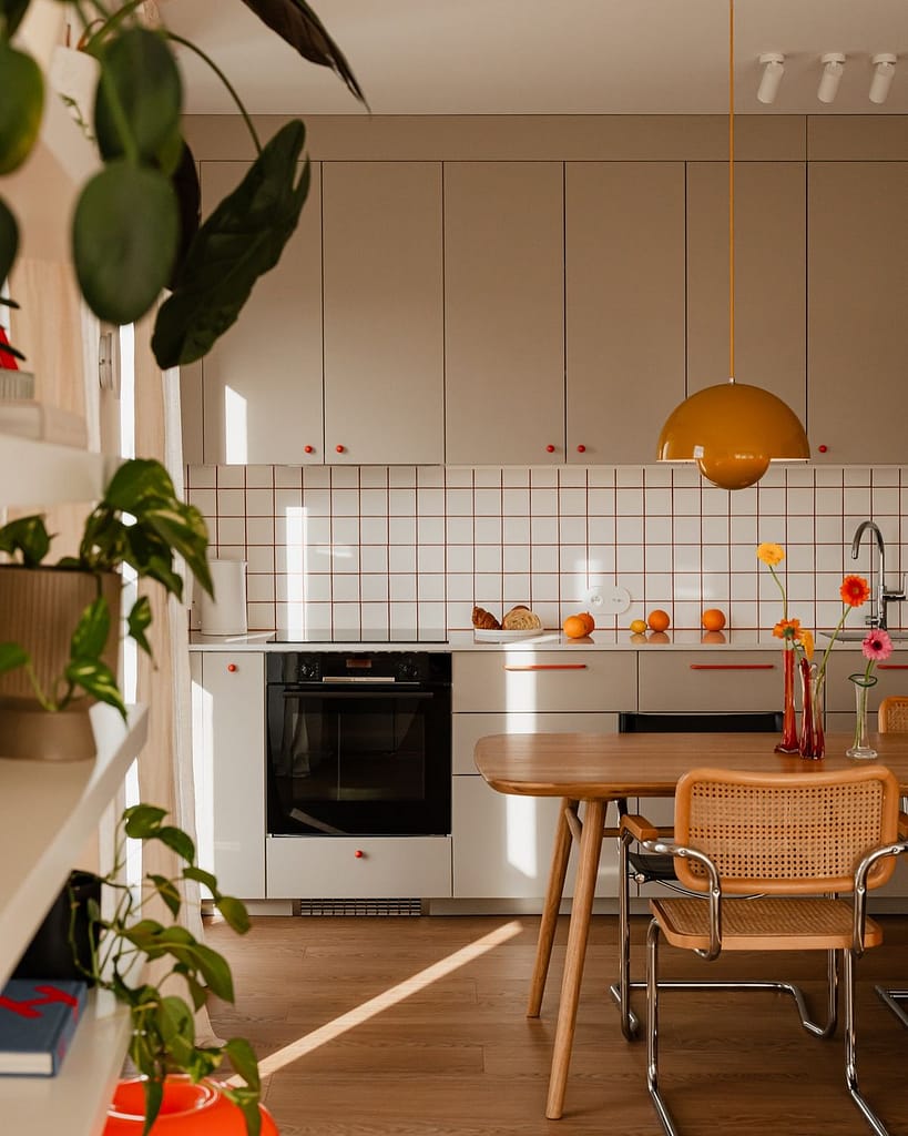 Smart kitchen appliances integrated into minimalist Vancouver kitchen design