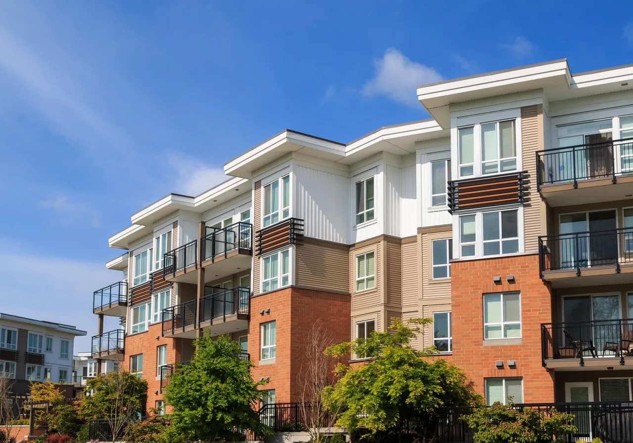 A multi-family building in Vancouver