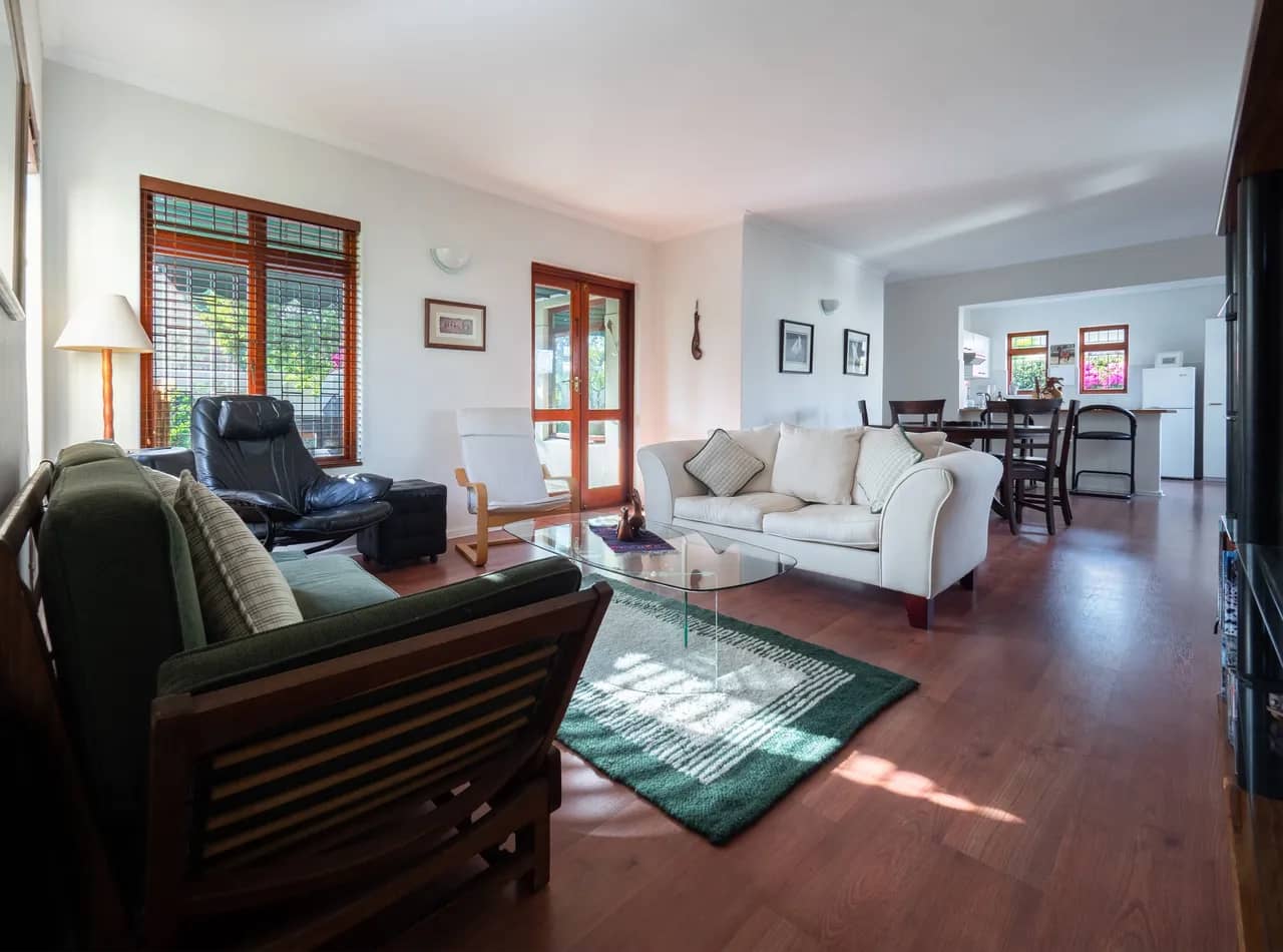 living room of a Vancouver laneway house