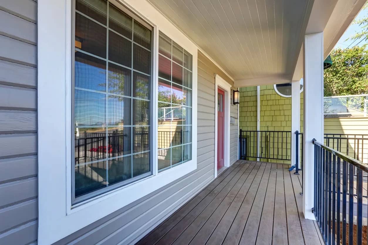 front porch of a vancouver house